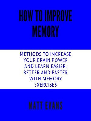 cover image of How to Improve Memory